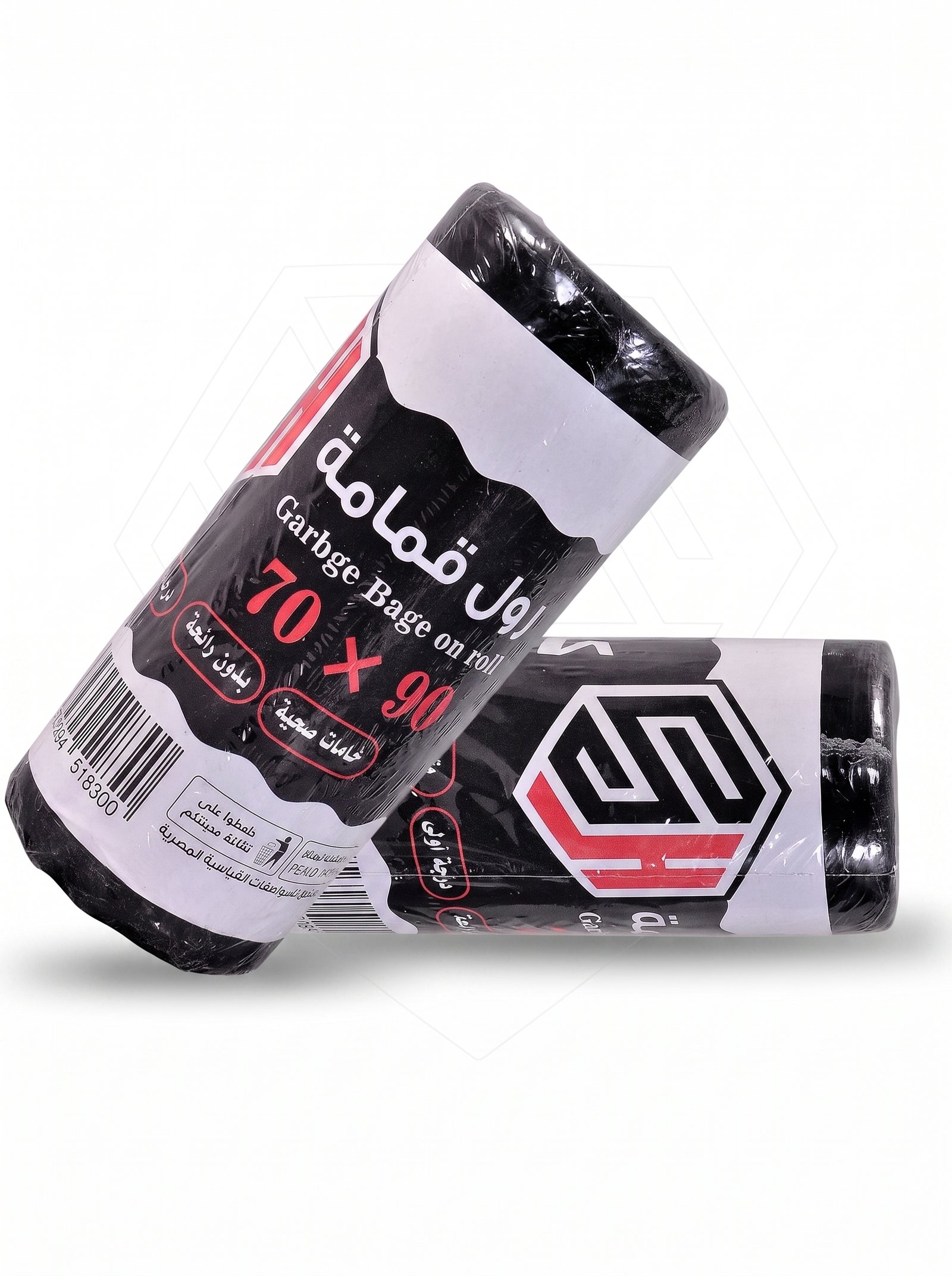 أكياس قمامة سوداء 60 × 70 سم أكياس قمامة سوداء 60 × 70 سم